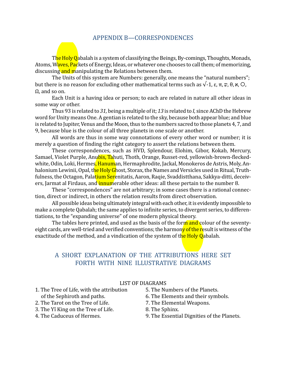 Original scan of The Book of Thoth, PDF page 258
