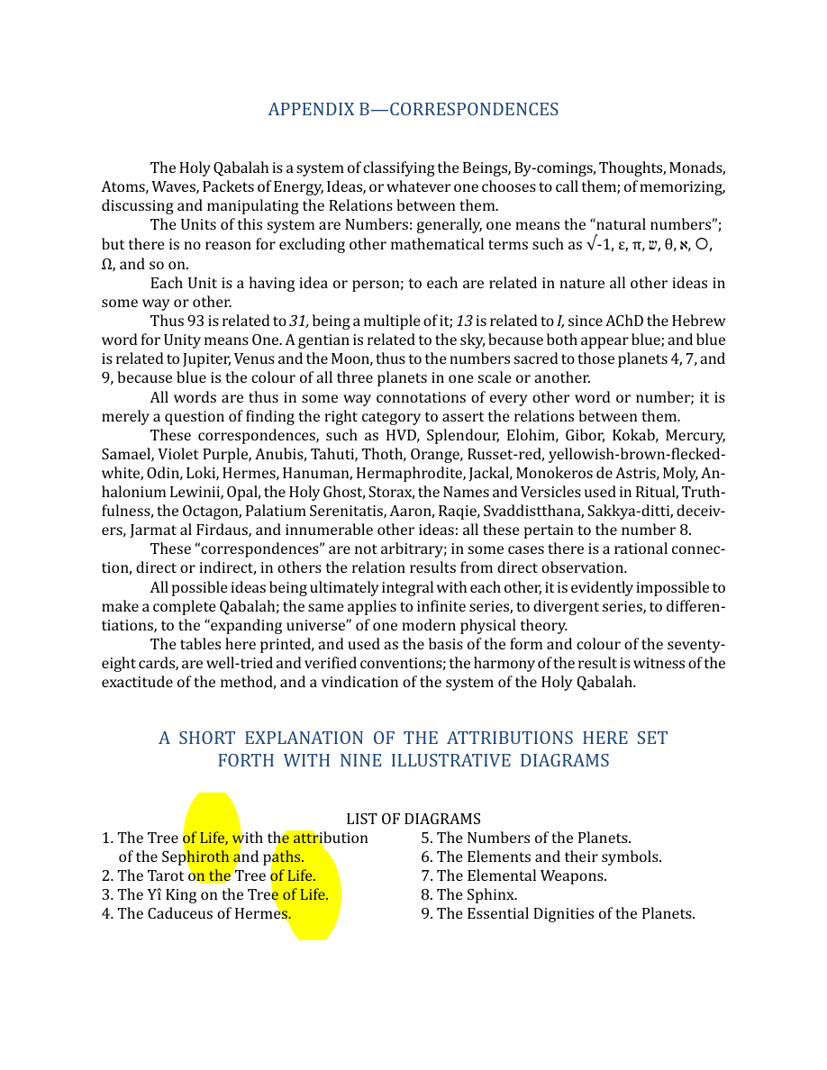 Original scan of The Book of Thoth, PDF page 258