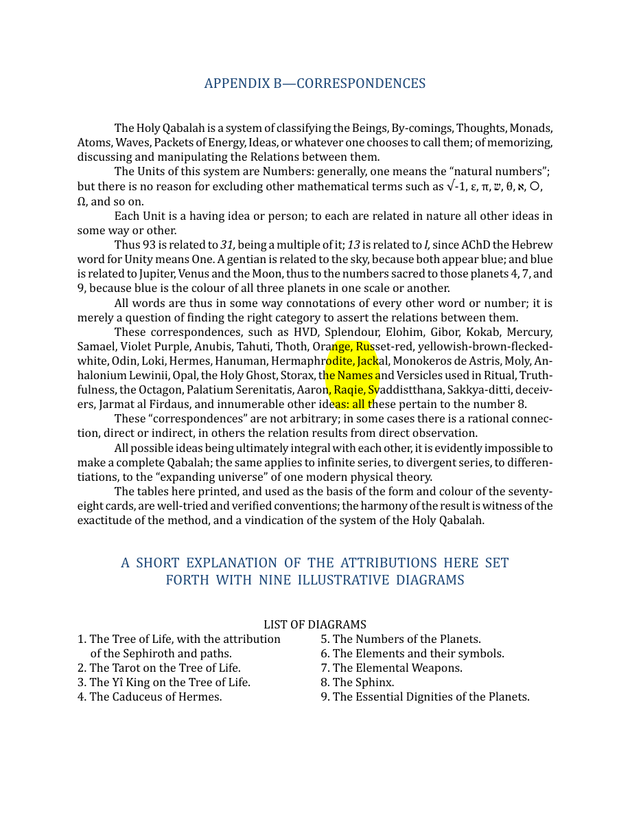 Original scan of The Book of Thoth, PDF page 258