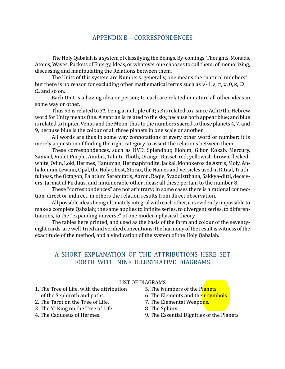 Original scan of The Book of Thoth, PDF page 258
