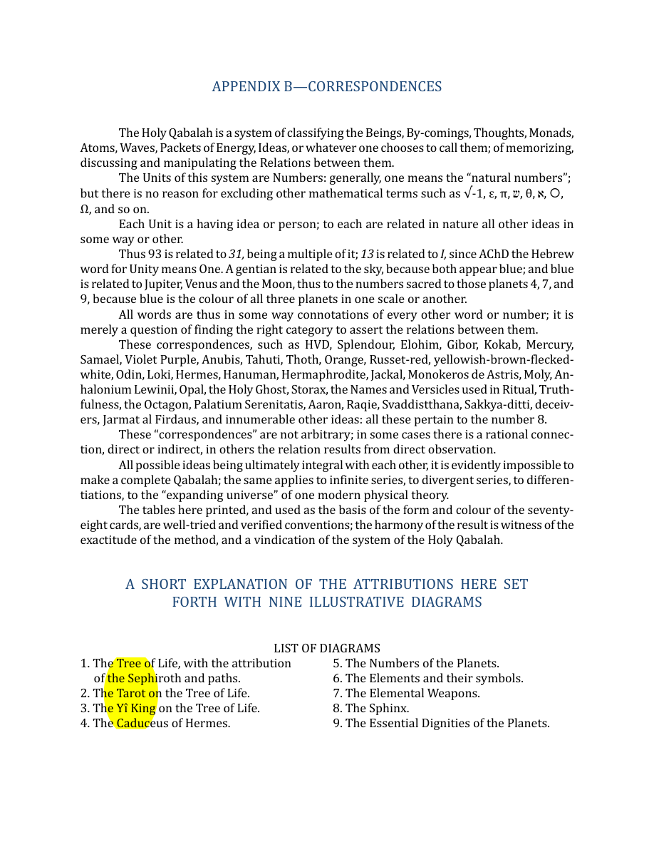 Original scan of The Book of Thoth, PDF page 258