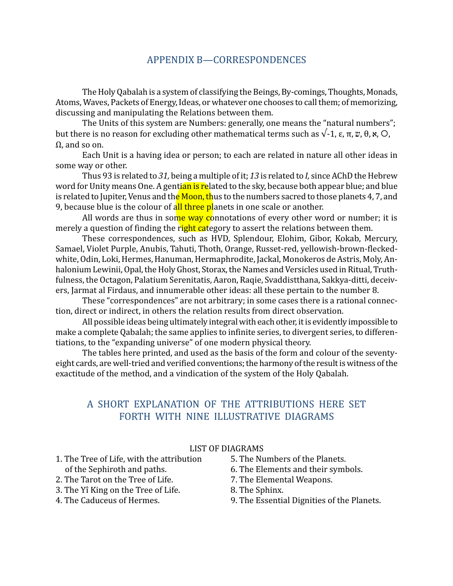 Original scan of The Book of Thoth, PDF page 258