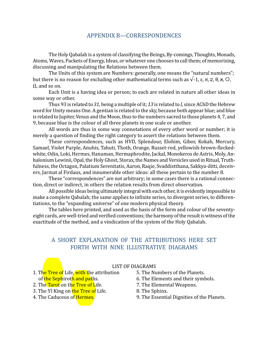 Original scan of The Book of Thoth, PDF page 258