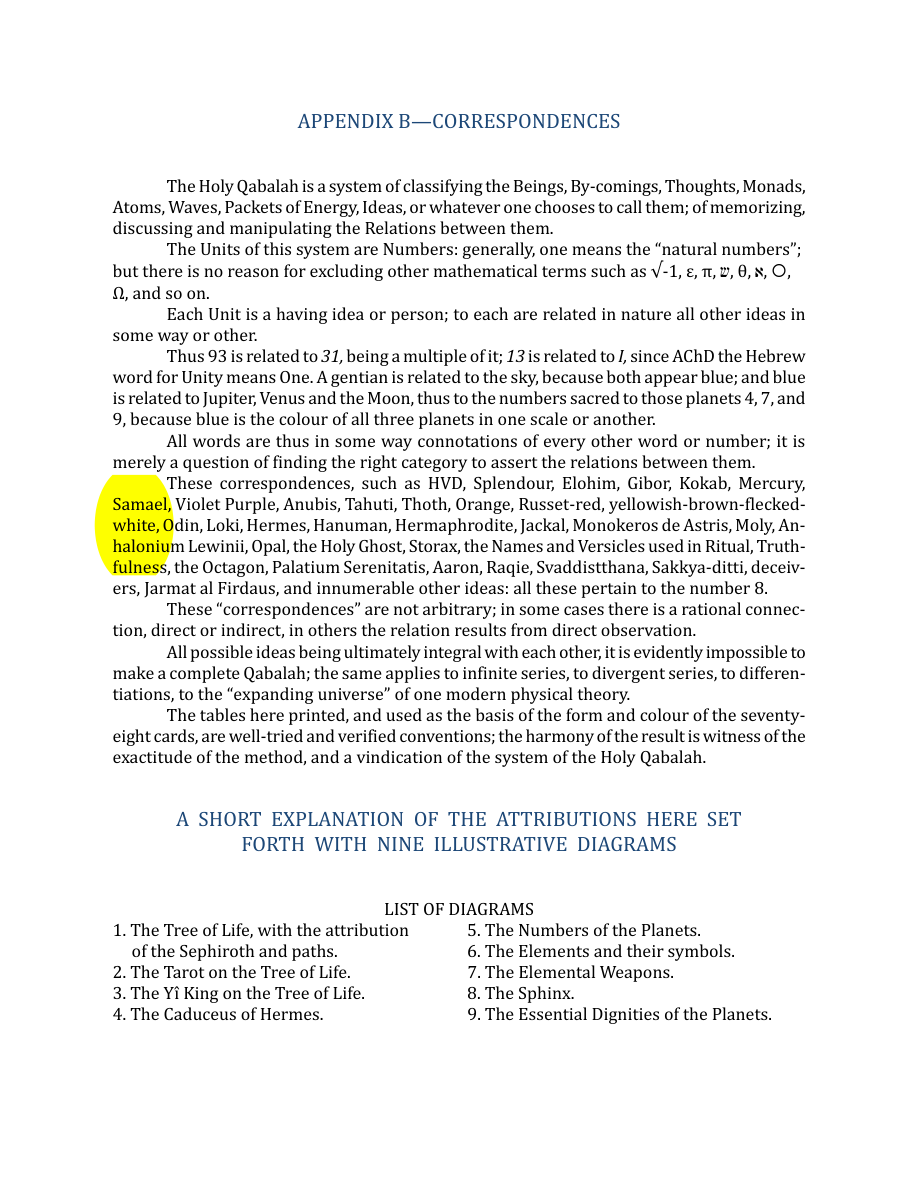 Original scan of The Book of Thoth, PDF page 258