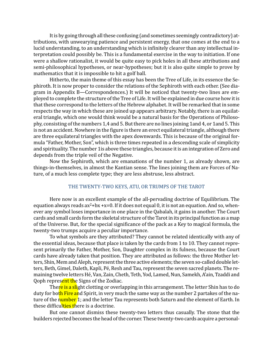 Original scan of The Book of Thoth, PDF page 26