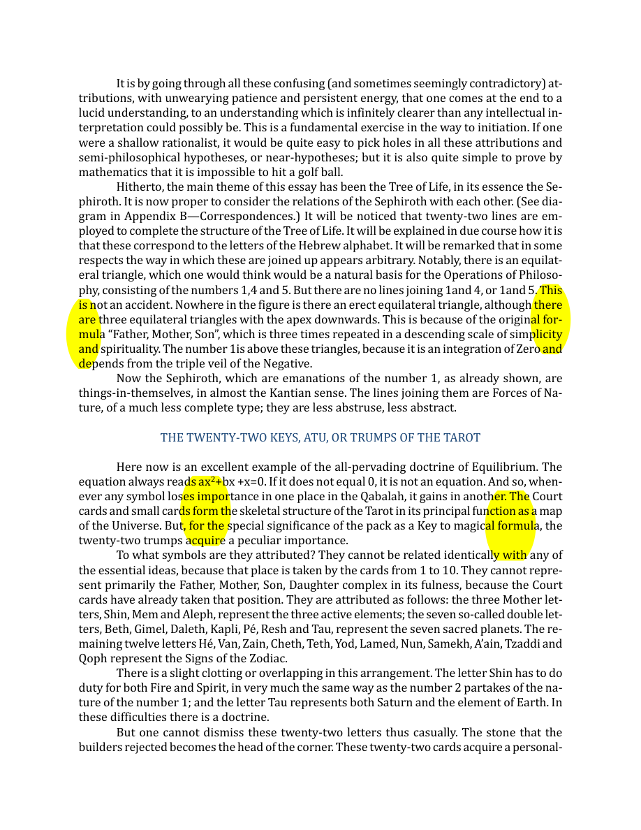 Original scan of The Book of Thoth, PDF page 26