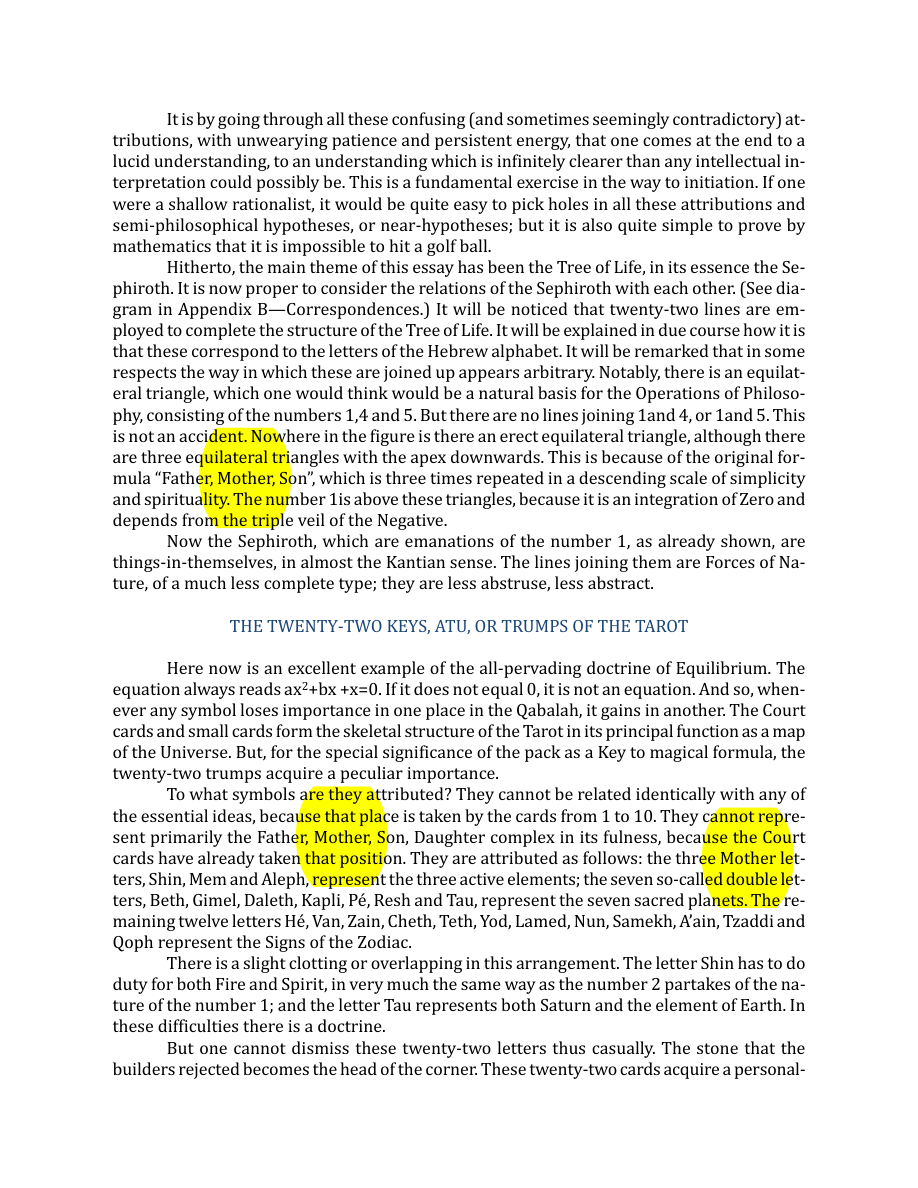 Original scan of The Book of Thoth, PDF page 26