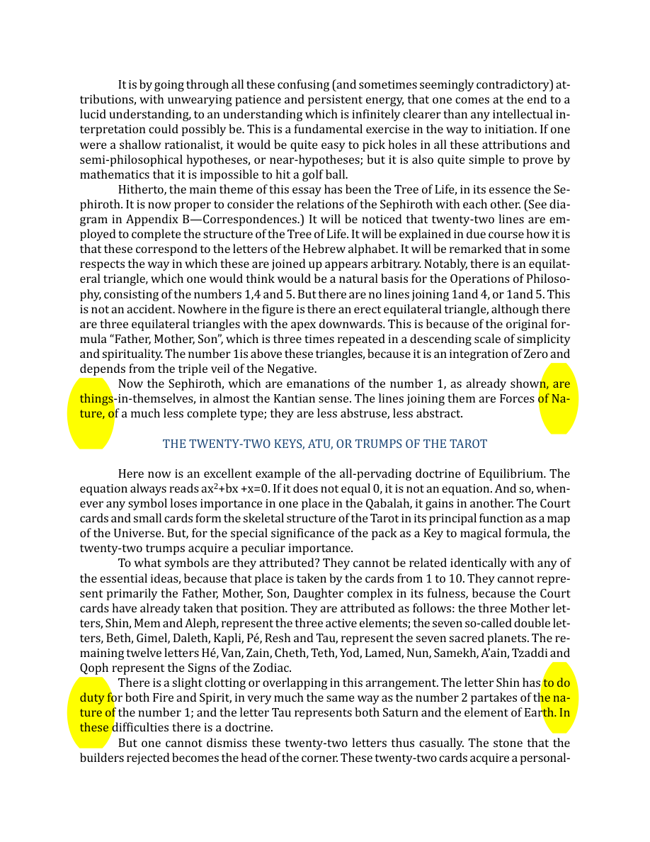 Original scan of The Book of Thoth, PDF page 26
