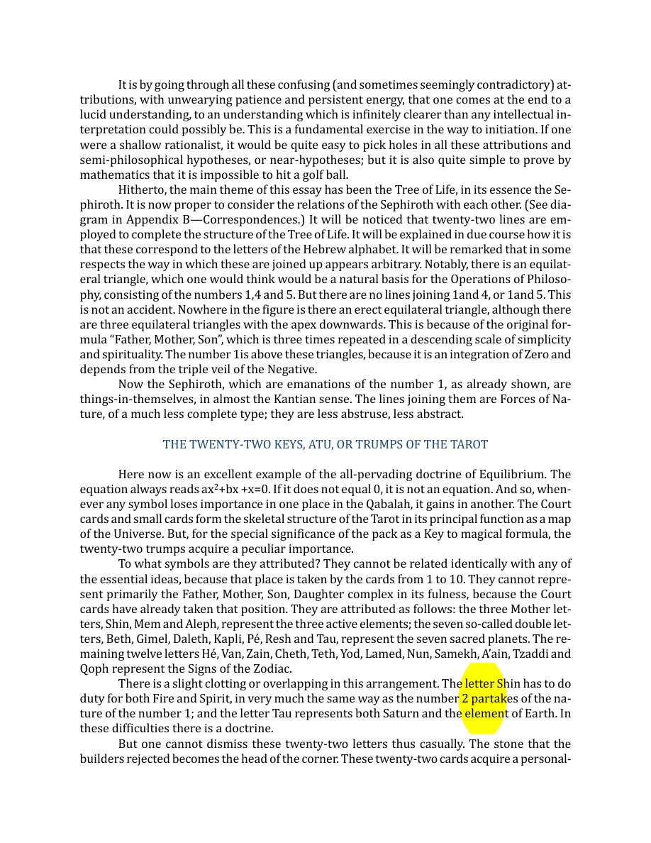 Original scan of The Book of Thoth, PDF page 26