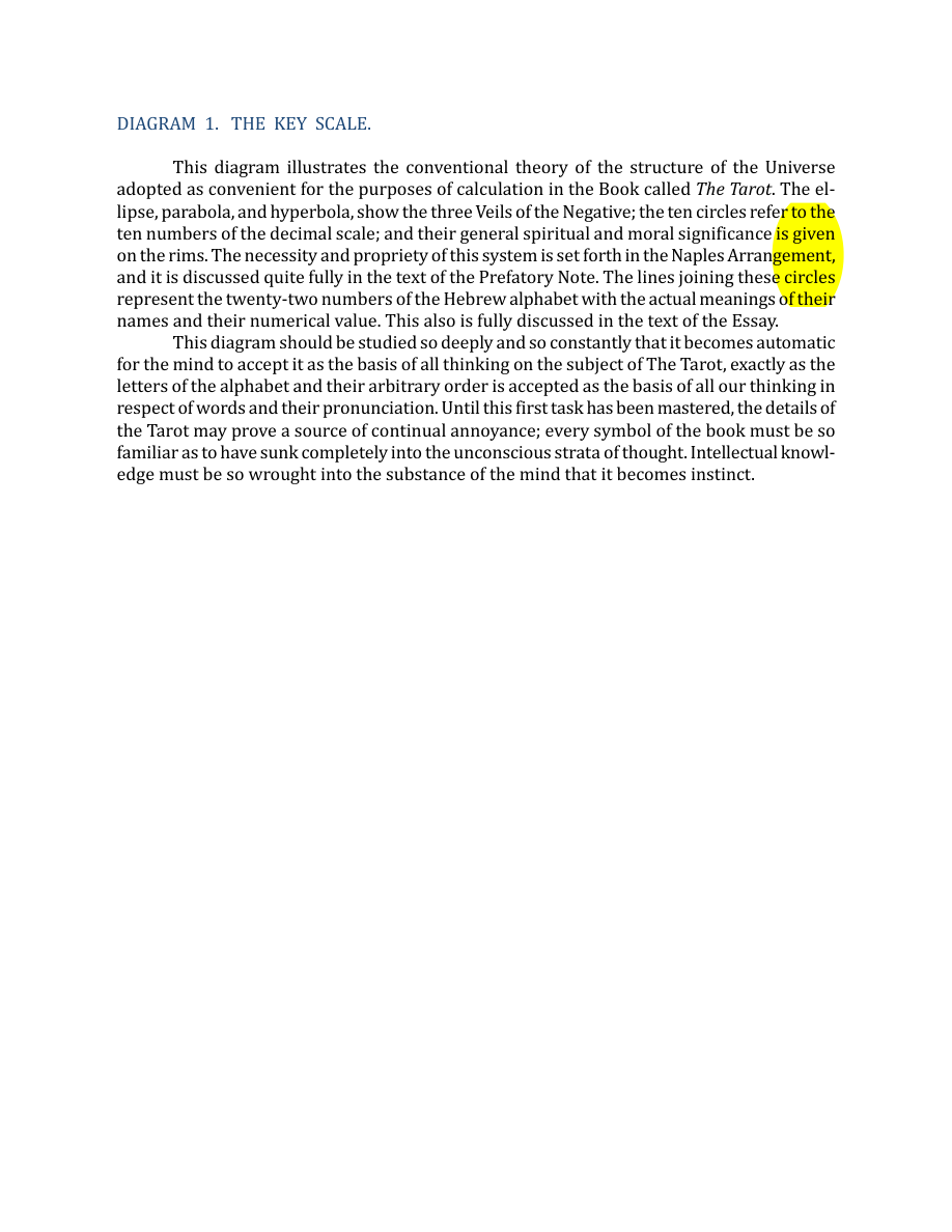 Original scan of The Book of Thoth, PDF page 260