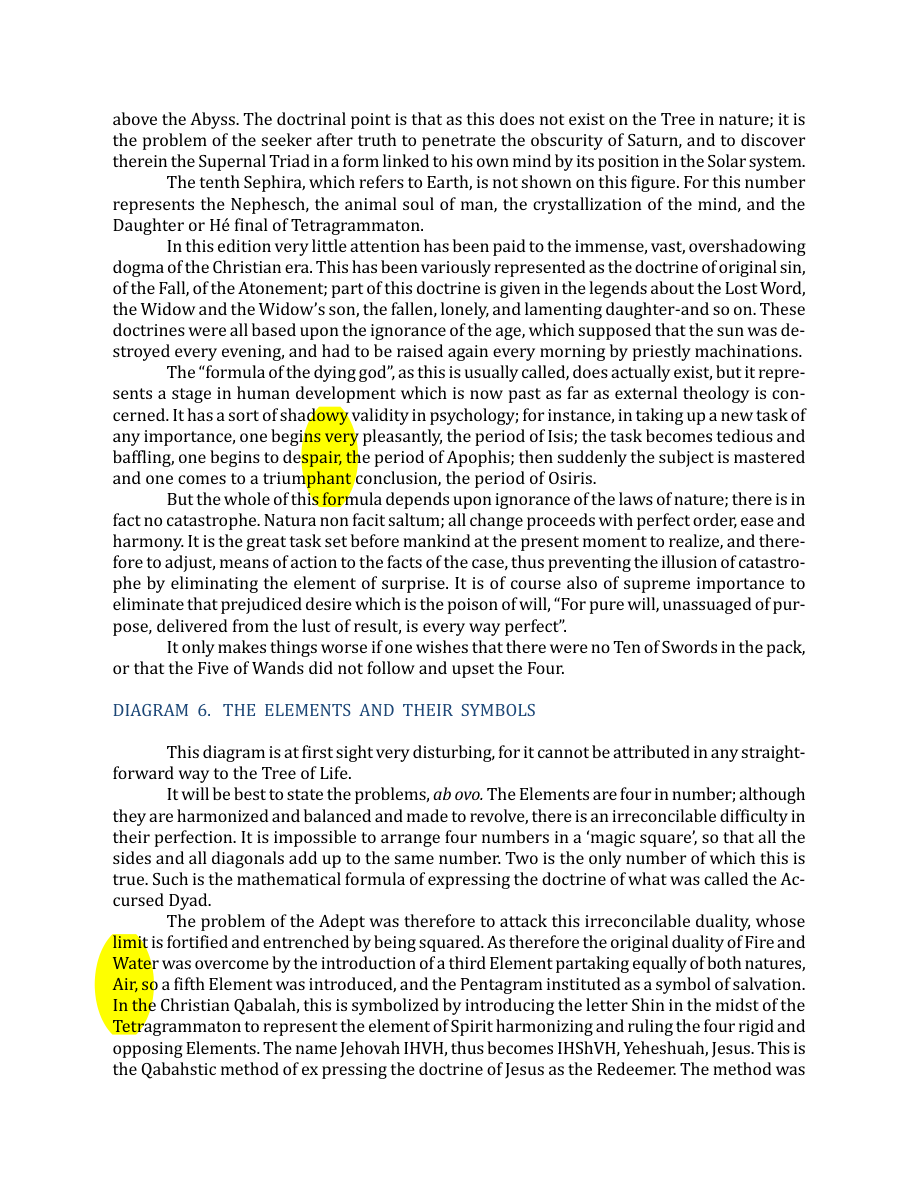 Original scan of The Book of Thoth, PDF page 267