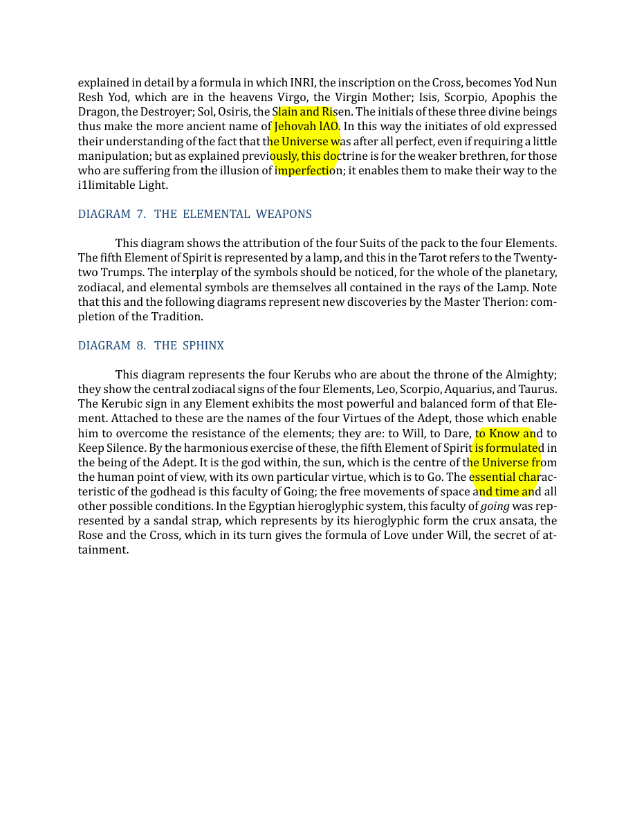 Original scan of The Book of Thoth, PDF page 268