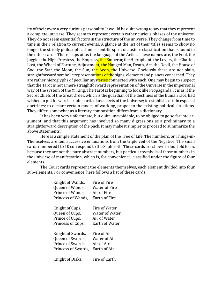Original scan of The Book of Thoth, PDF page 27