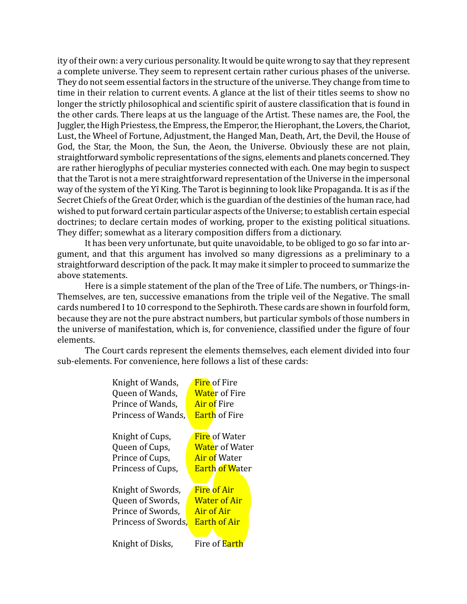 Original scan of The Book of Thoth, PDF page 27