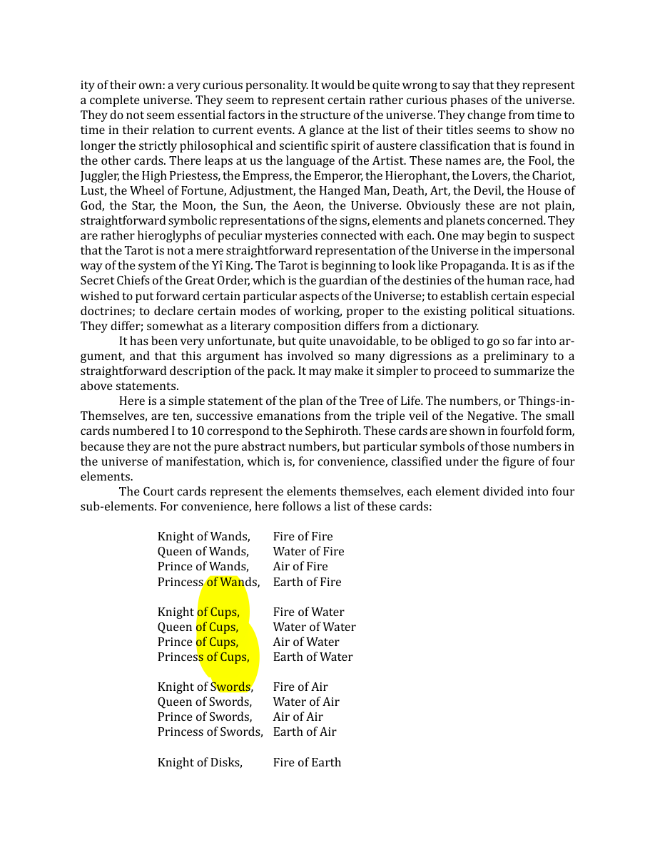 Original scan of The Book of Thoth, PDF page 27