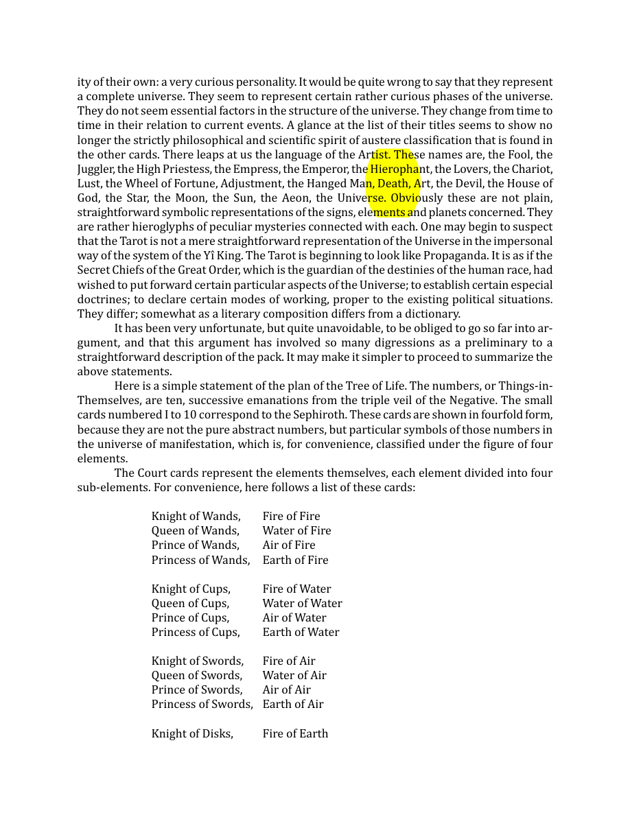 Original scan of The Book of Thoth, PDF page 27
