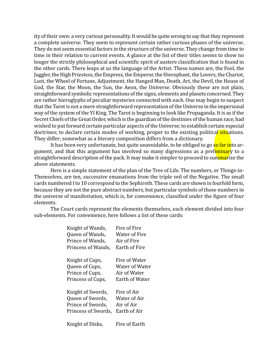 Original scan of The Book of Thoth, PDF page 27