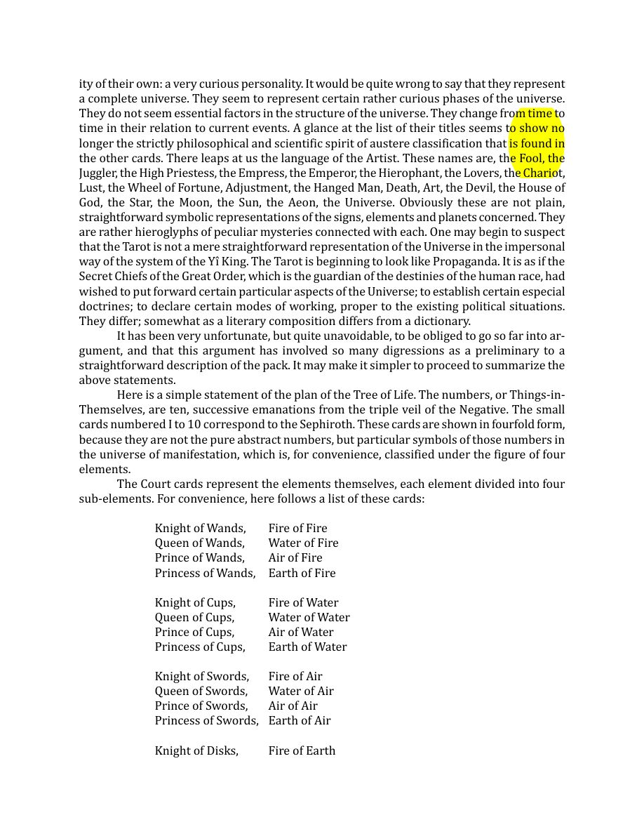 Original scan of The Book of Thoth, PDF page 27