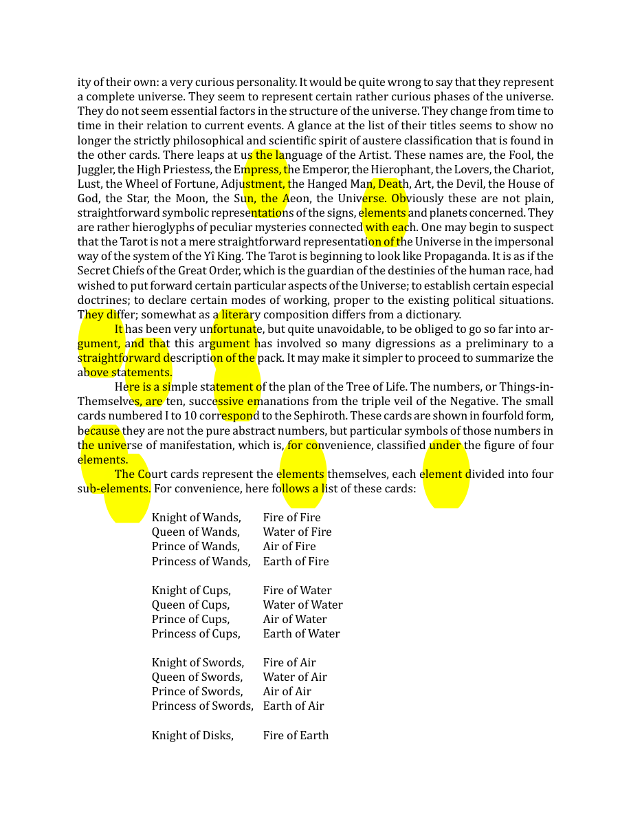Original scan of The Book of Thoth, PDF page 27