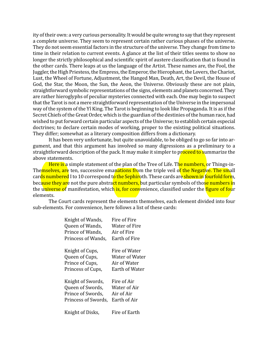Original scan of The Book of Thoth, PDF page 27