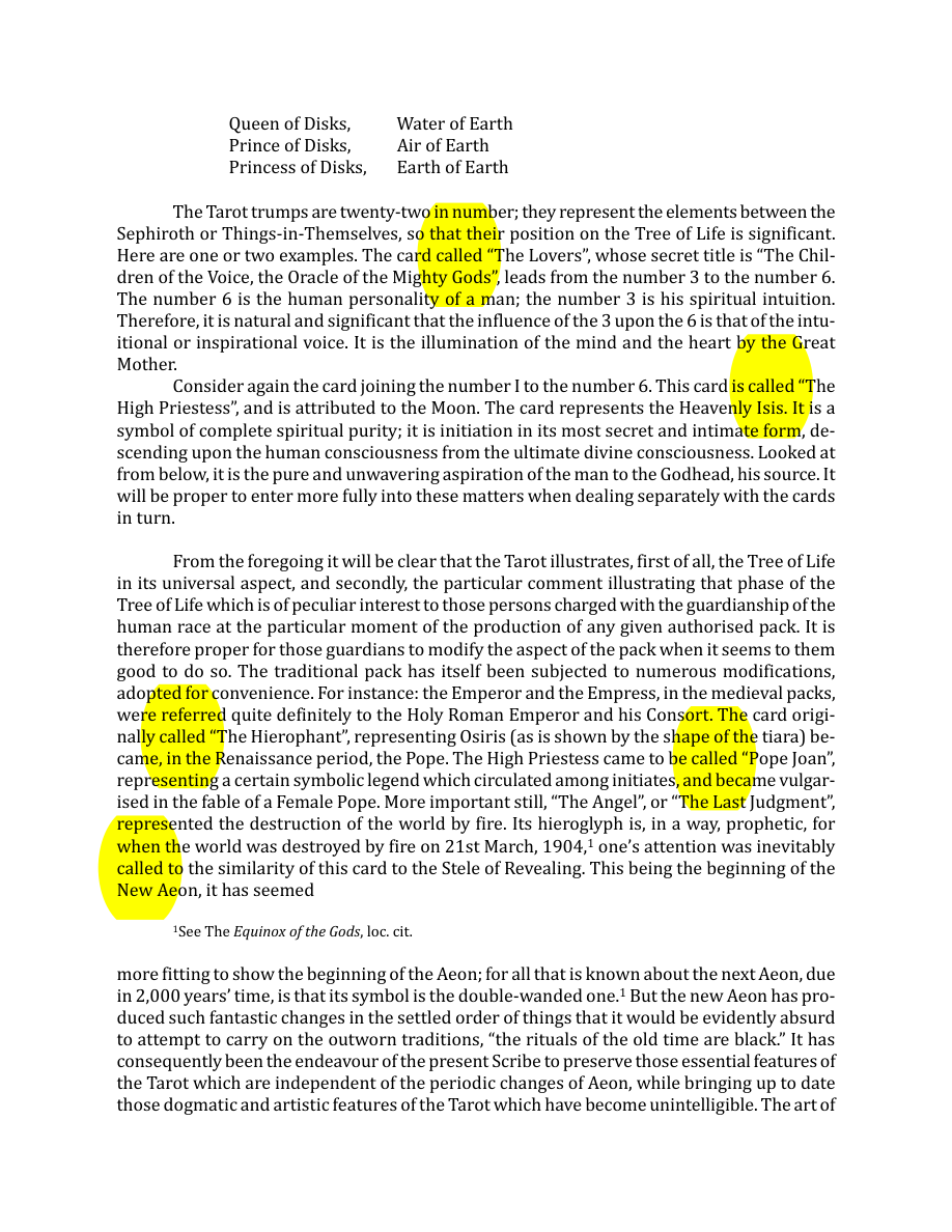 Original scan of The Book of Thoth, PDF page 28