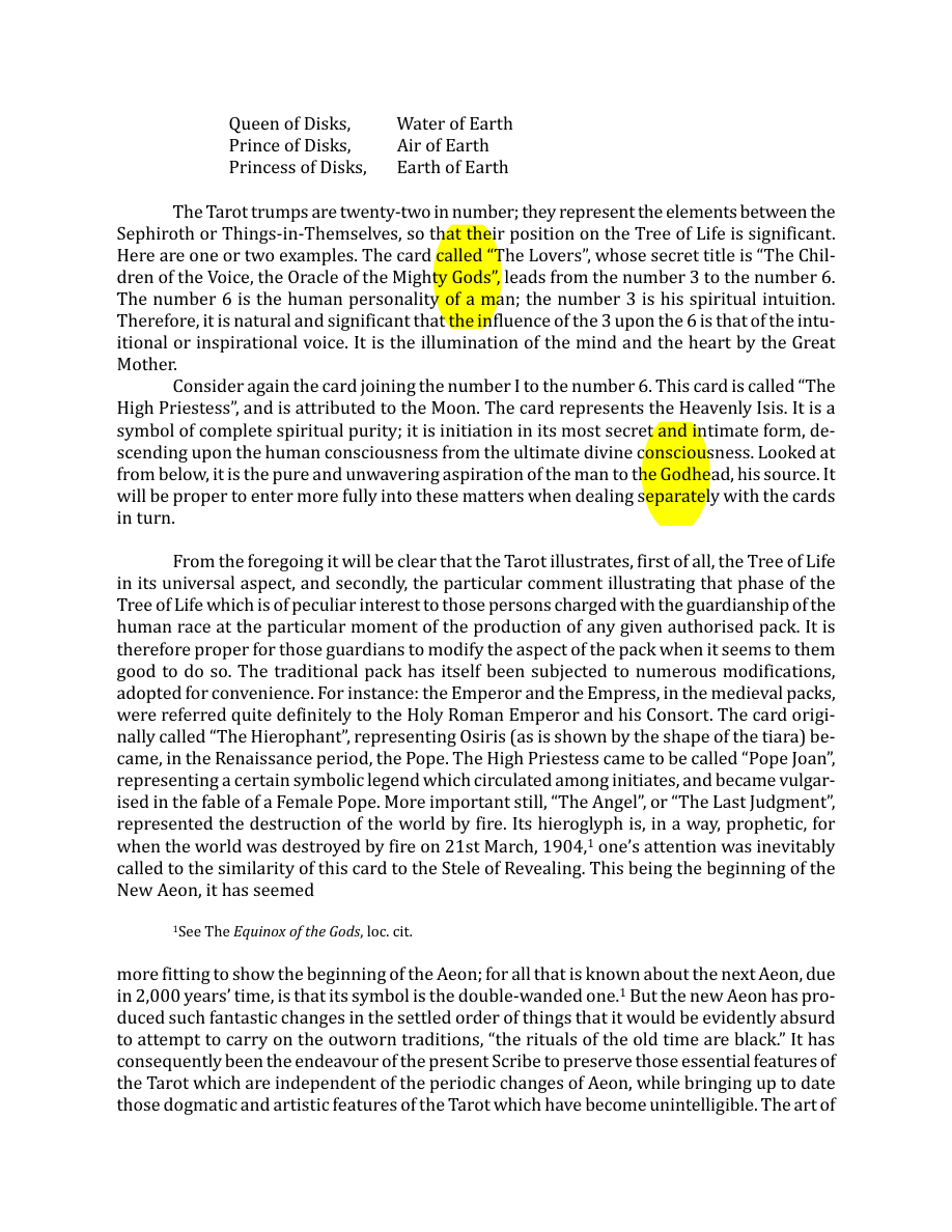 Original scan of The Book of Thoth, PDF page 28