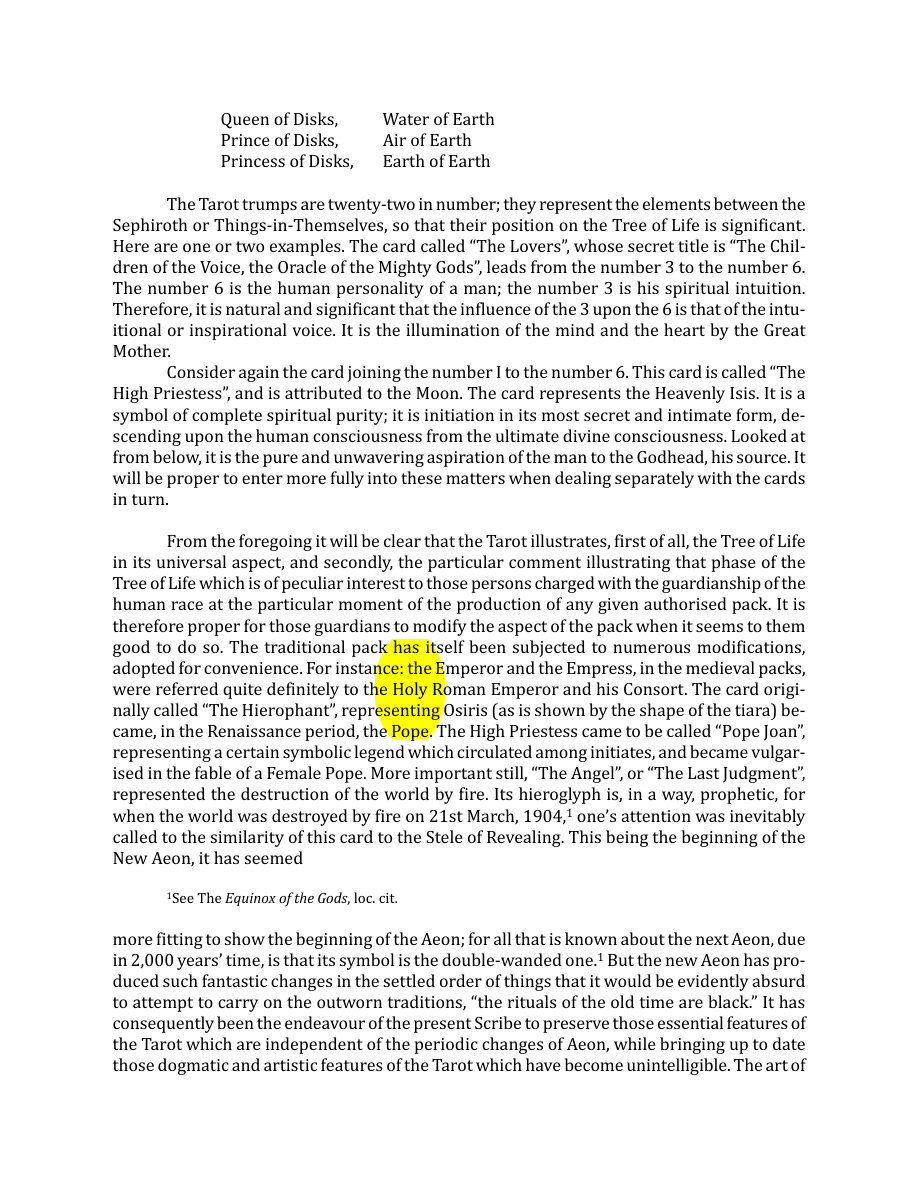 Original scan of The Book of Thoth, PDF page 28
