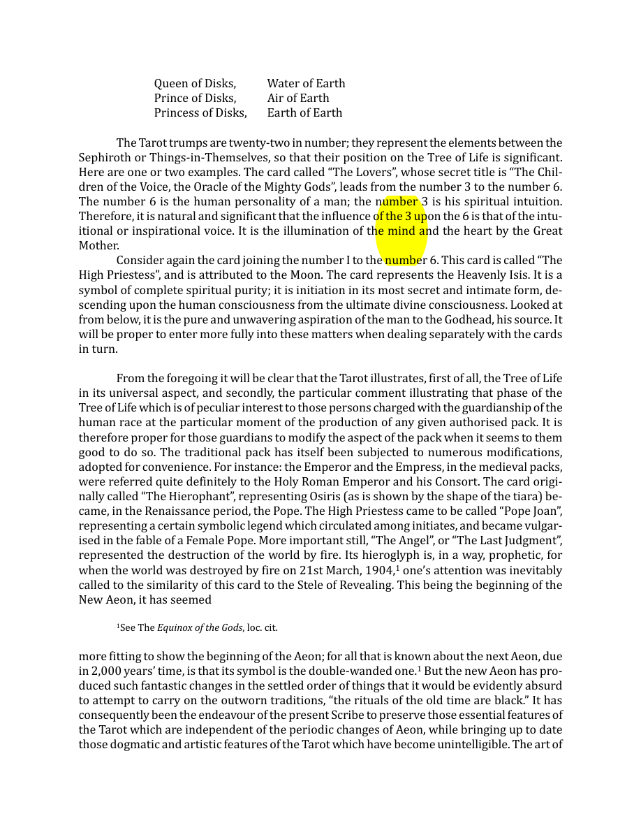 Original scan of The Book of Thoth, PDF page 28