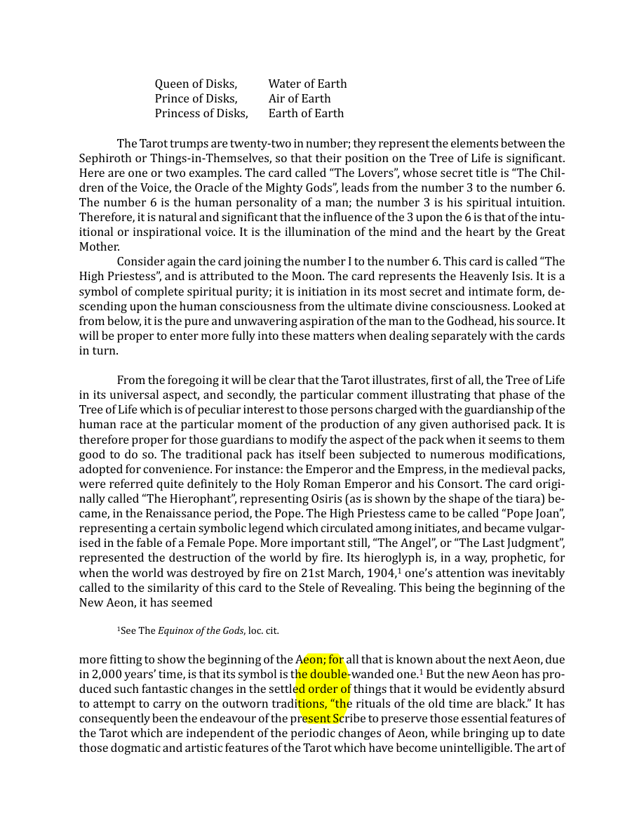 Original scan of The Book of Thoth, PDF page 28