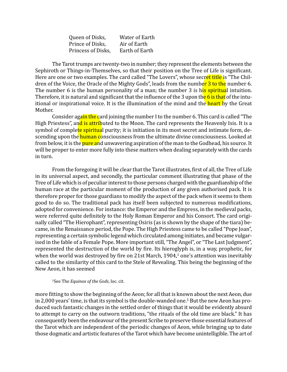 Original scan of The Book of Thoth, PDF page 28