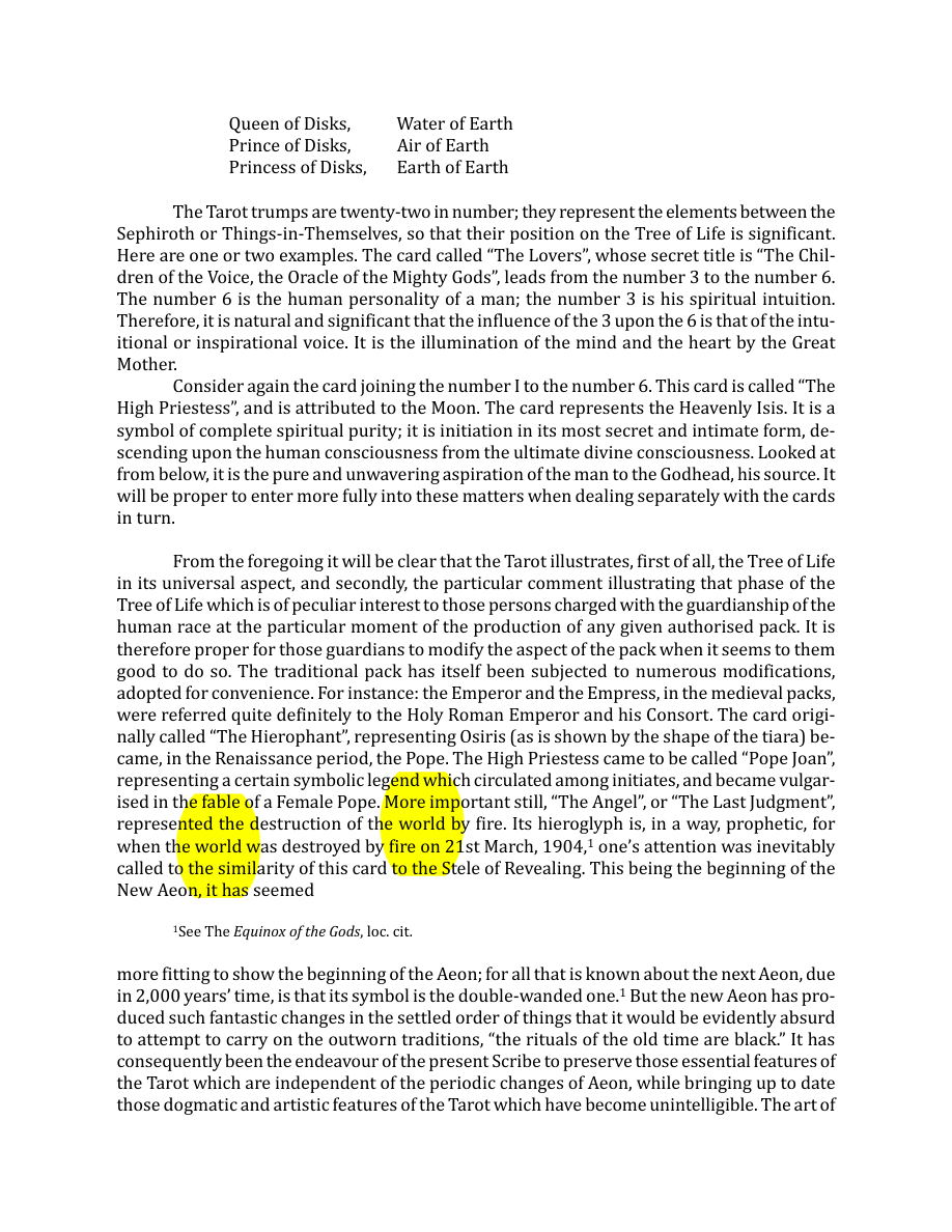 Original scan of The Book of Thoth, PDF page 28
