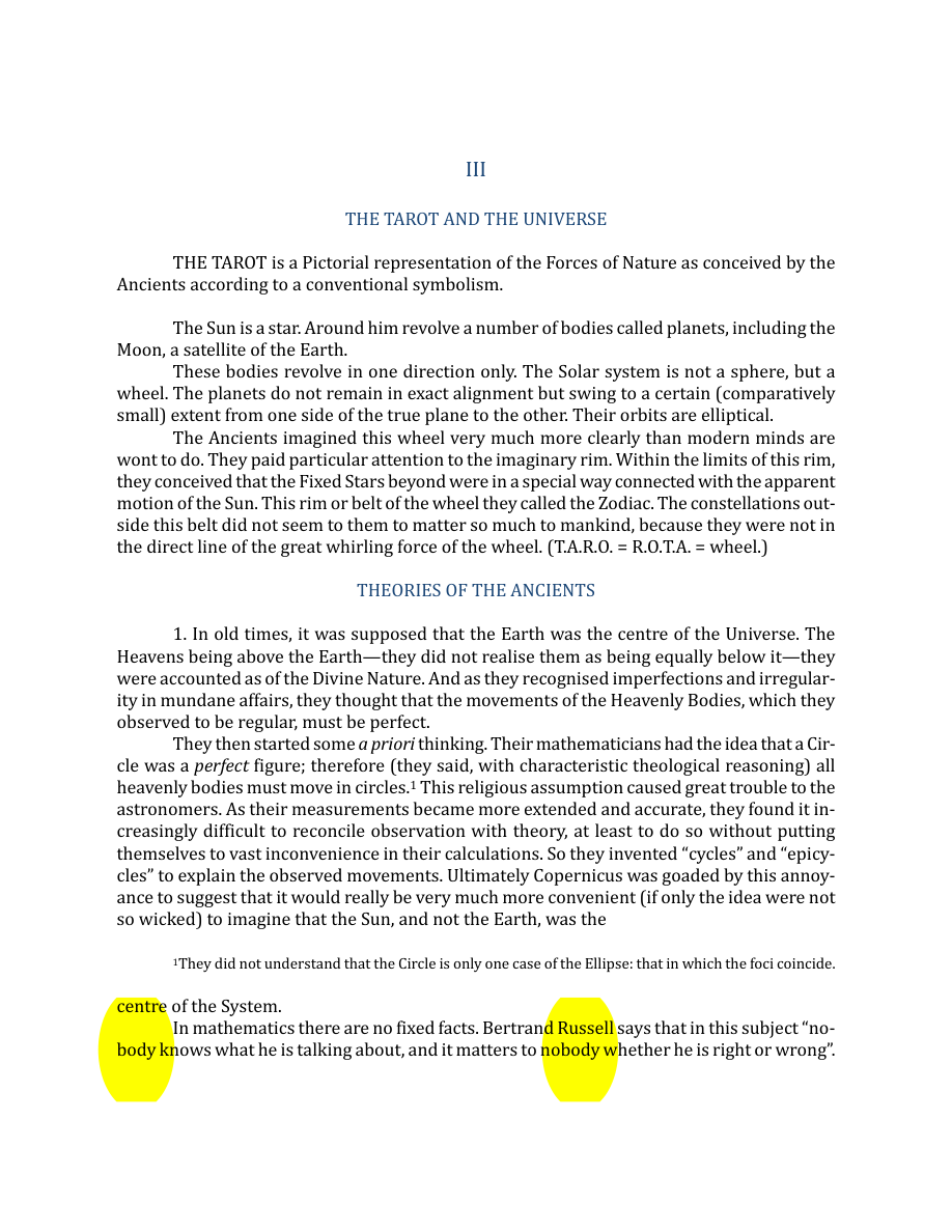 Original scan of The Book of Thoth, PDF page 30