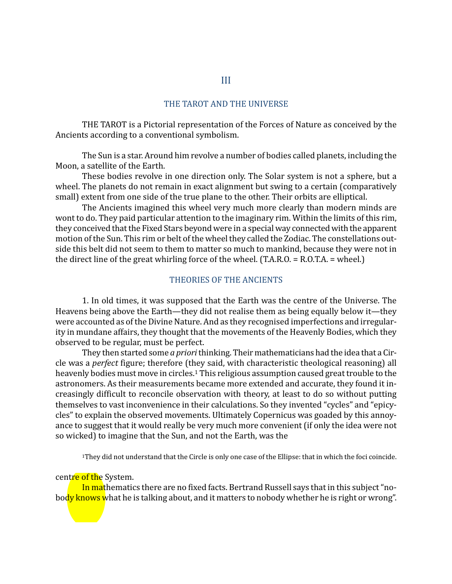 Original scan of The Book of Thoth, PDF page 30