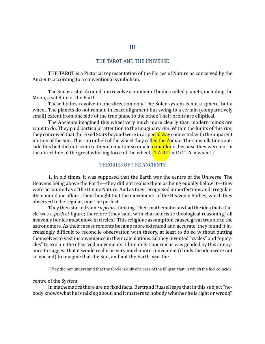 Original scan of The Book of Thoth, PDF page 30