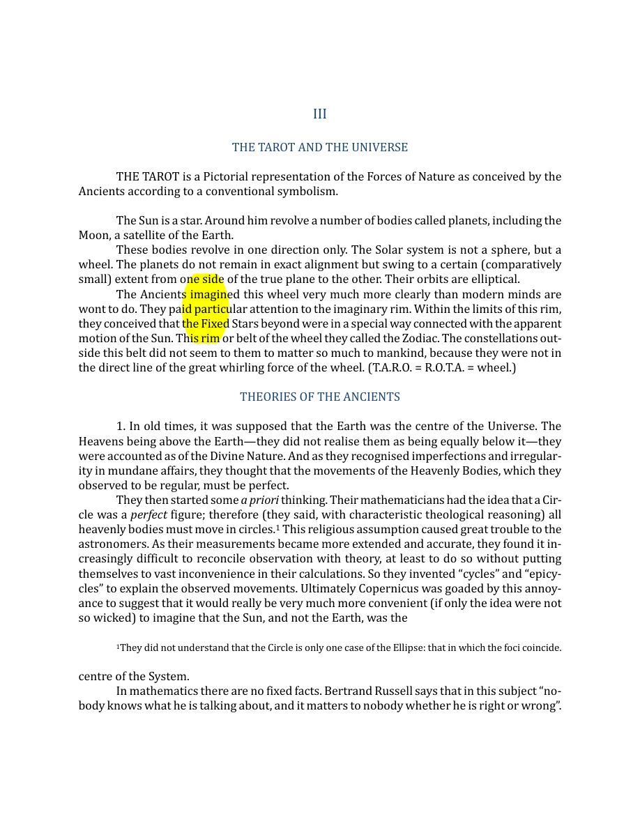 Original scan of The Book of Thoth, PDF page 30