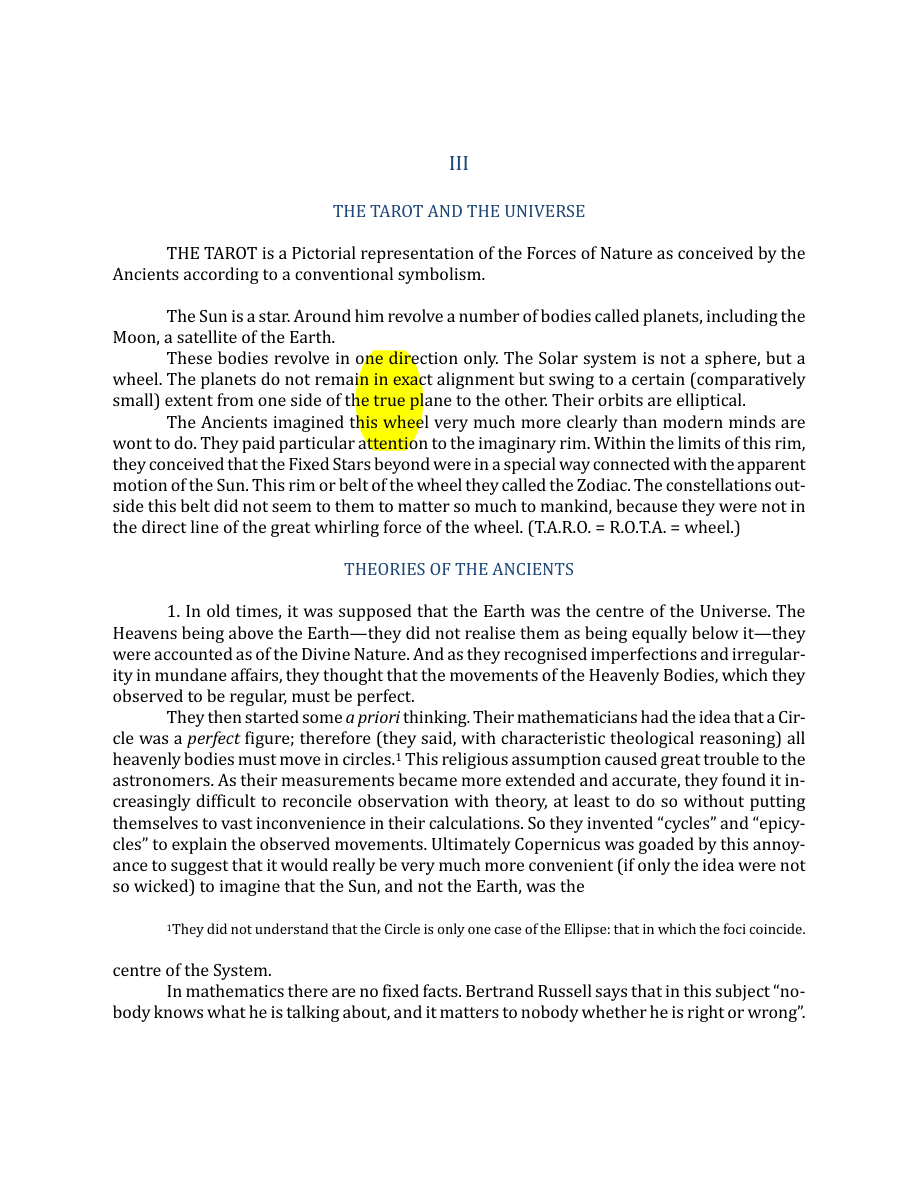 Original scan of The Book of Thoth, PDF page 30