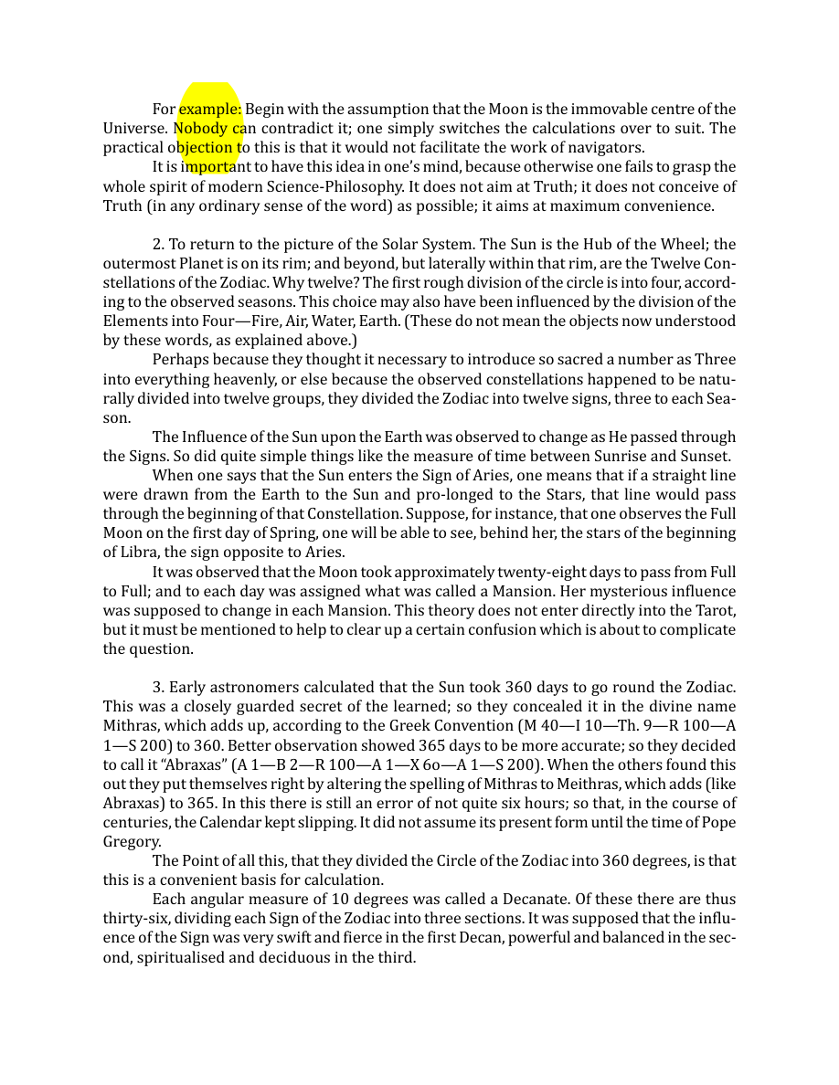 Original scan of The Book of Thoth, PDF page 31