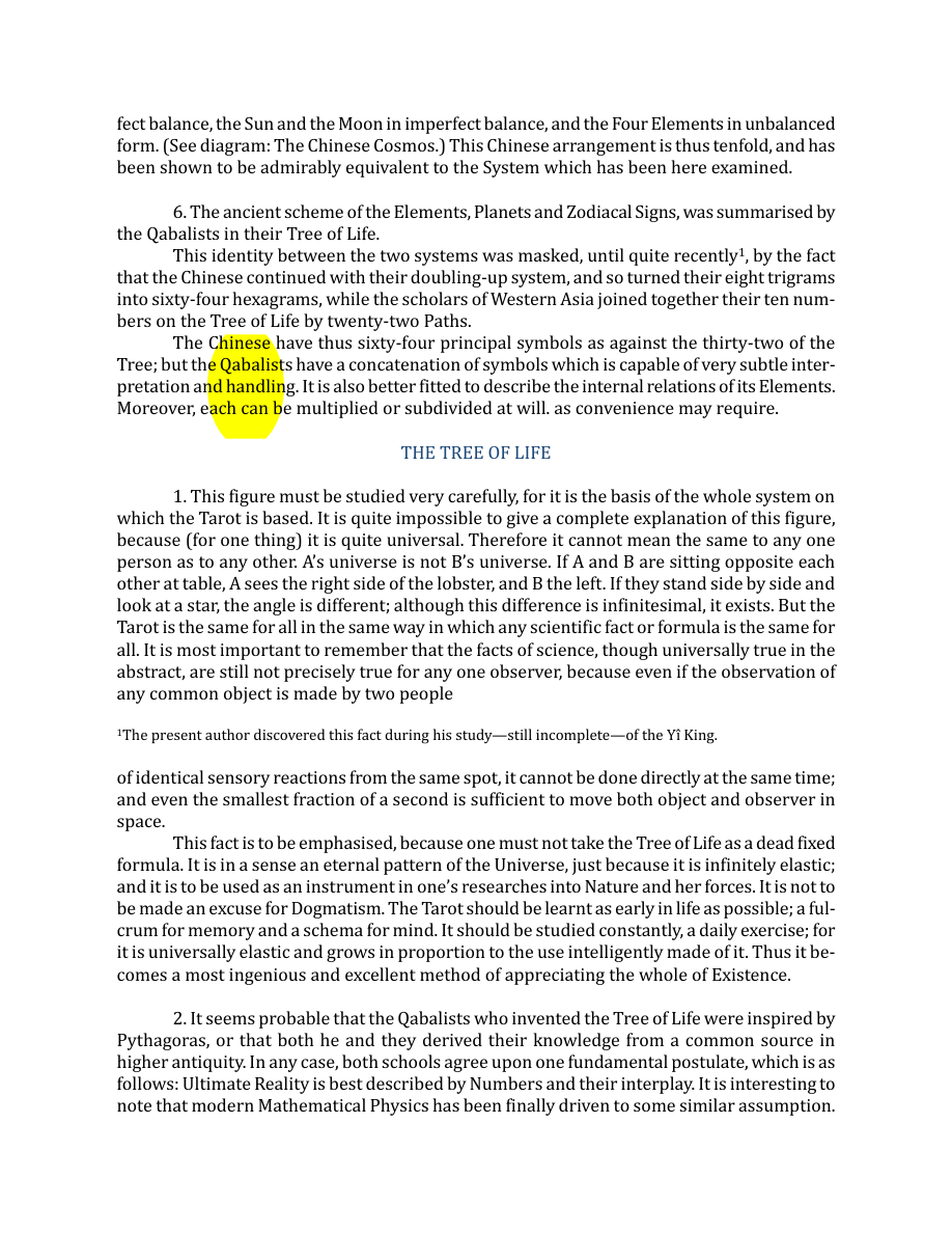 Original scan of The Book of Thoth, PDF page 33