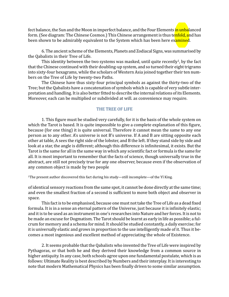 Original scan of The Book of Thoth, PDF page 33