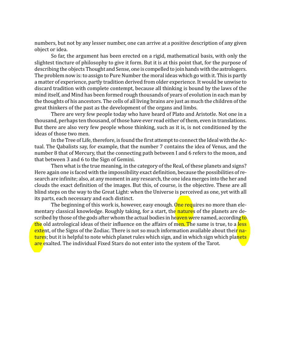 Original scan of The Book of Thoth, PDF page 35
