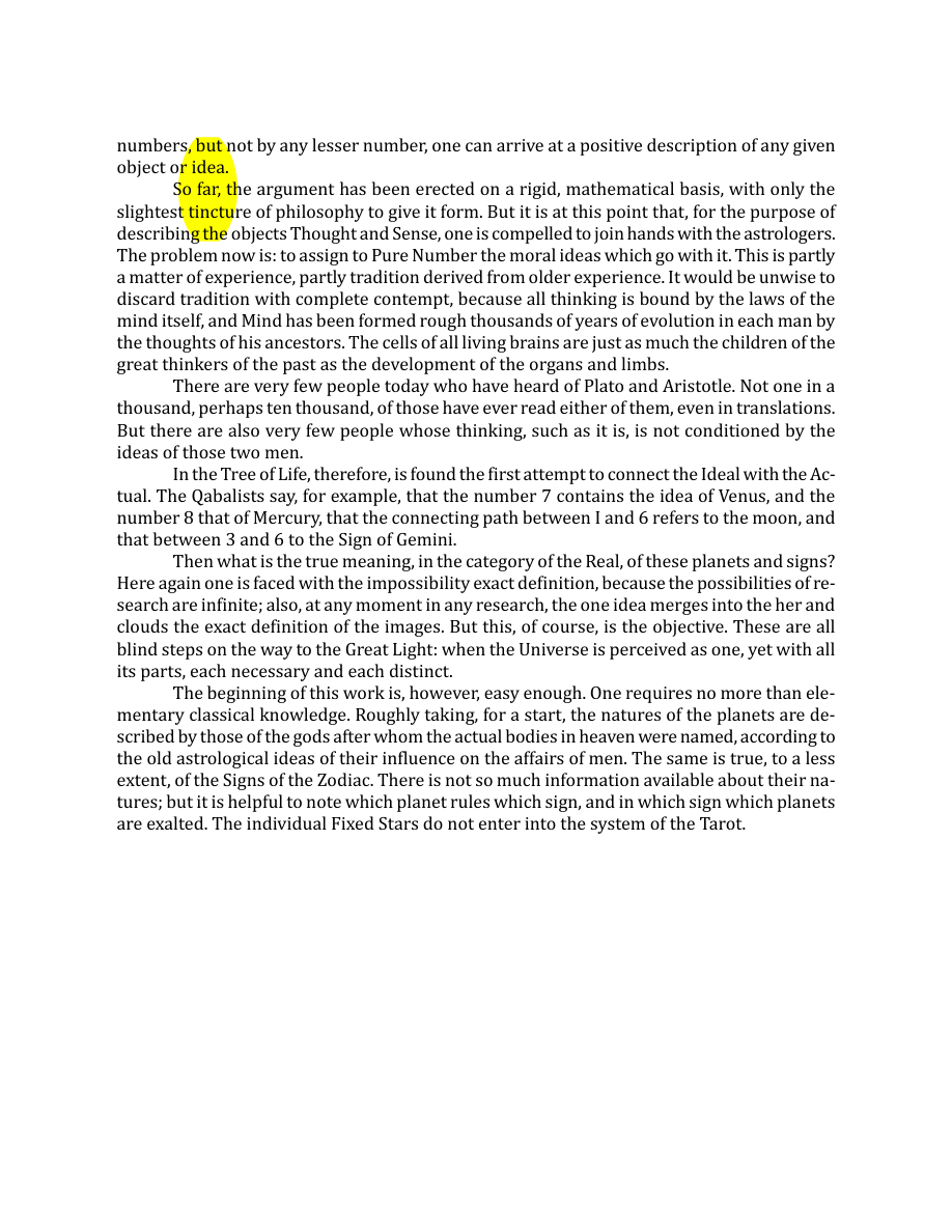 Original scan of The Book of Thoth, PDF page 35