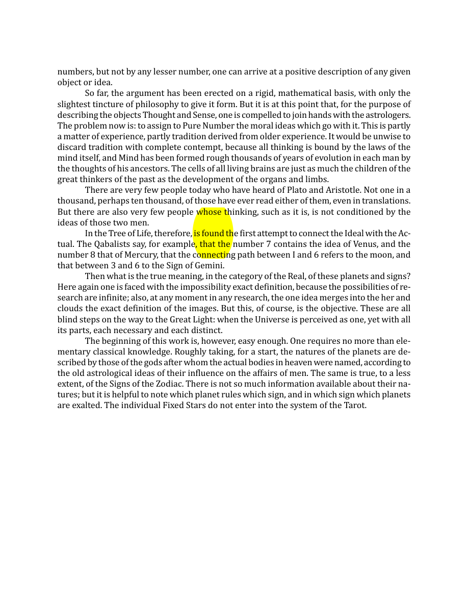 Original scan of The Book of Thoth, PDF page 35
