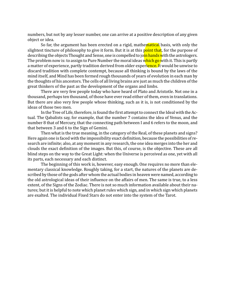 Original scan of The Book of Thoth, PDF page 35