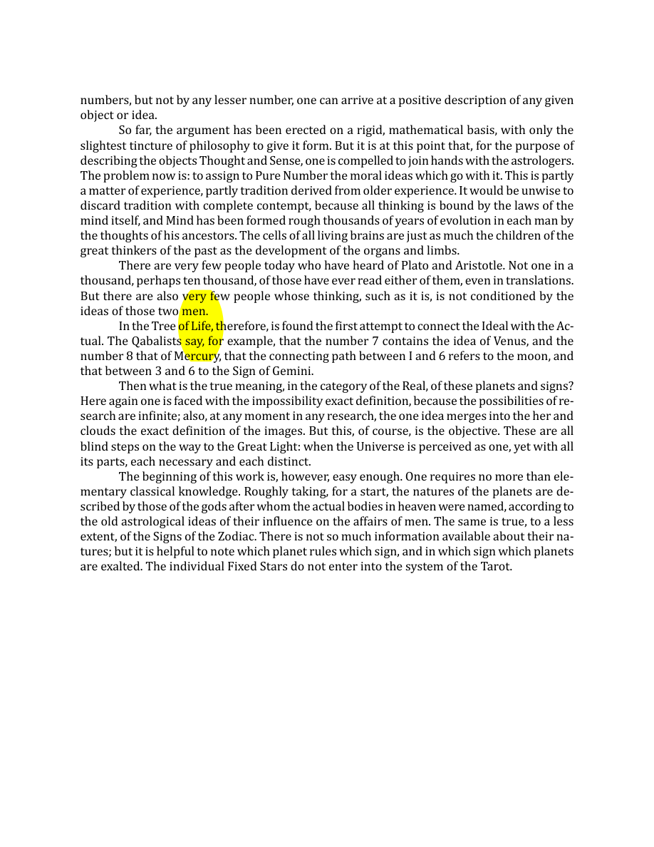 Original scan of The Book of Thoth, PDF page 35