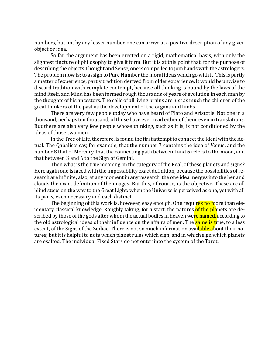 Original scan of The Book of Thoth, PDF page 35