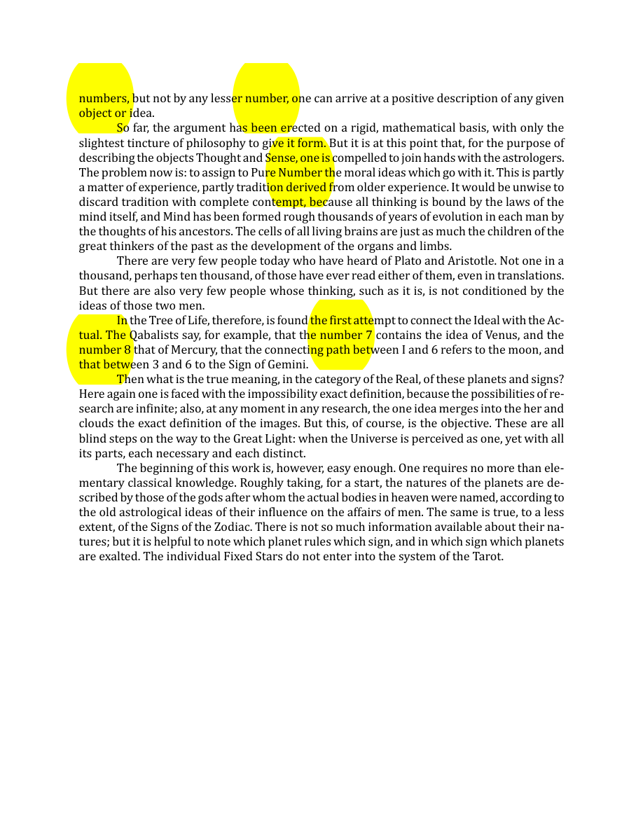 Original scan of The Book of Thoth, PDF page 35