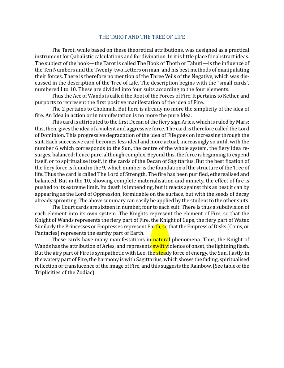 Original scan of The Book of Thoth, PDF page 36