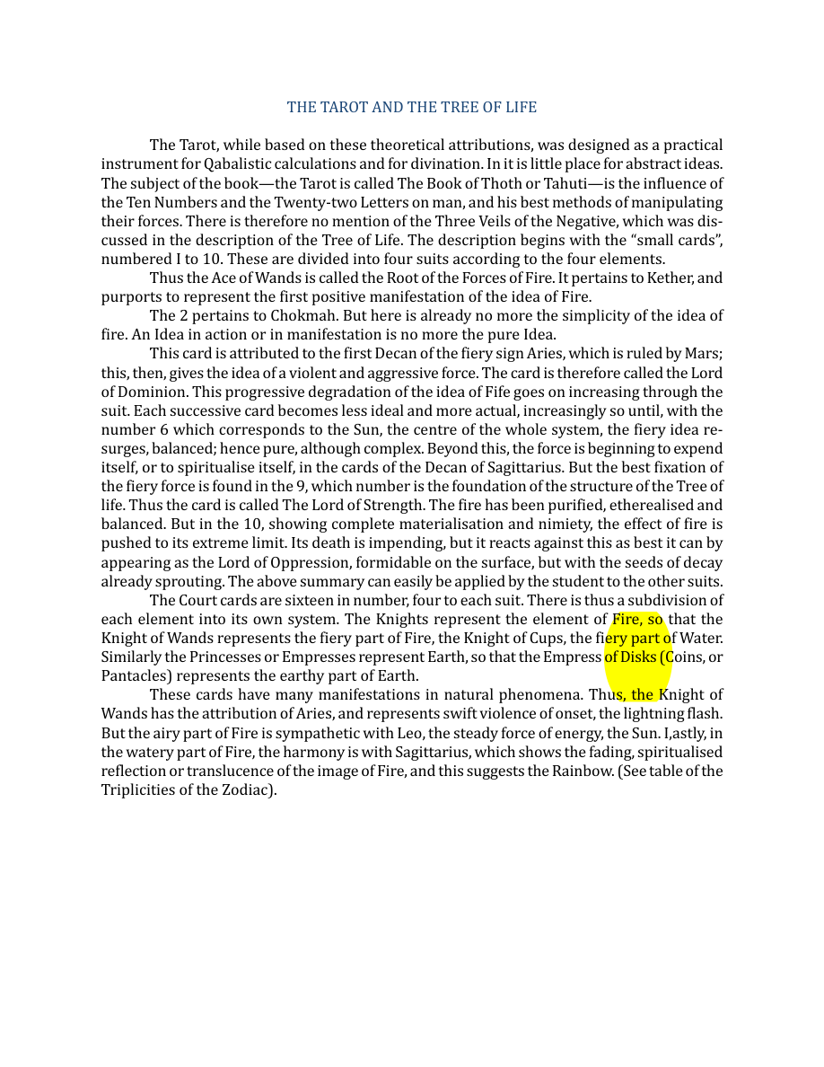 Original scan of The Book of Thoth, PDF page 36