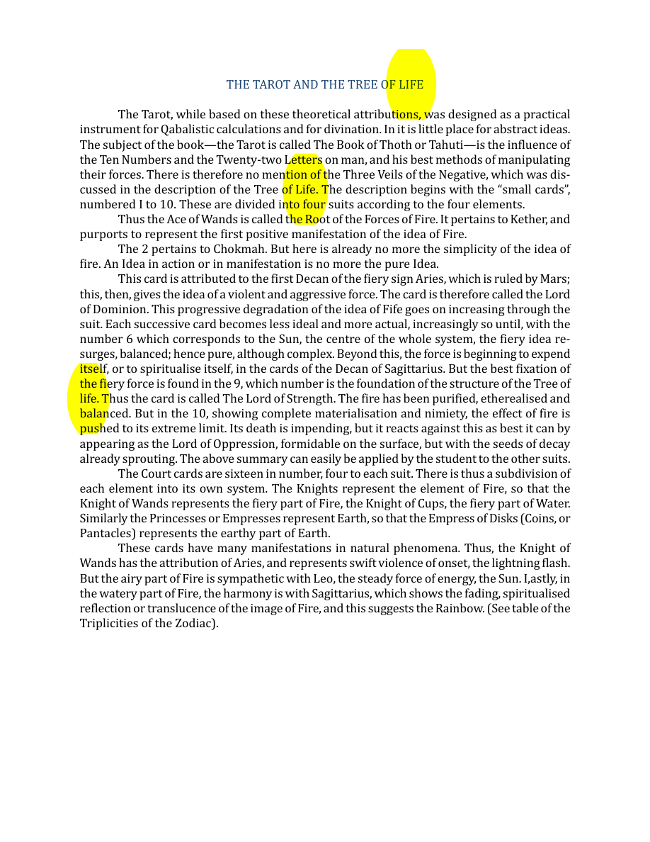Original scan of The Book of Thoth, PDF page 36