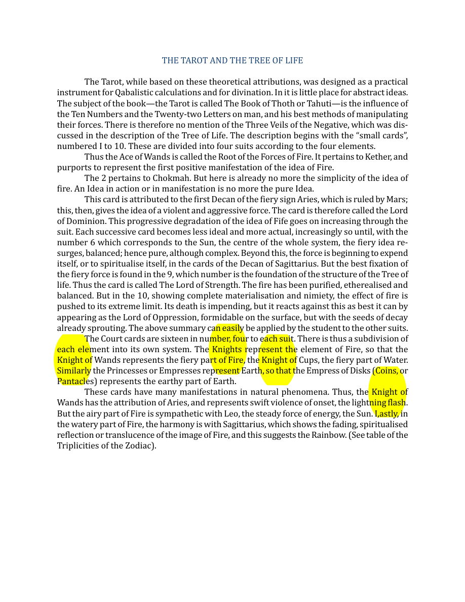 Original scan of The Book of Thoth, PDF page 36